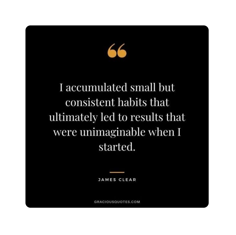 james clear quote